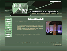 Tablet Screenshot of ledpc.hu
